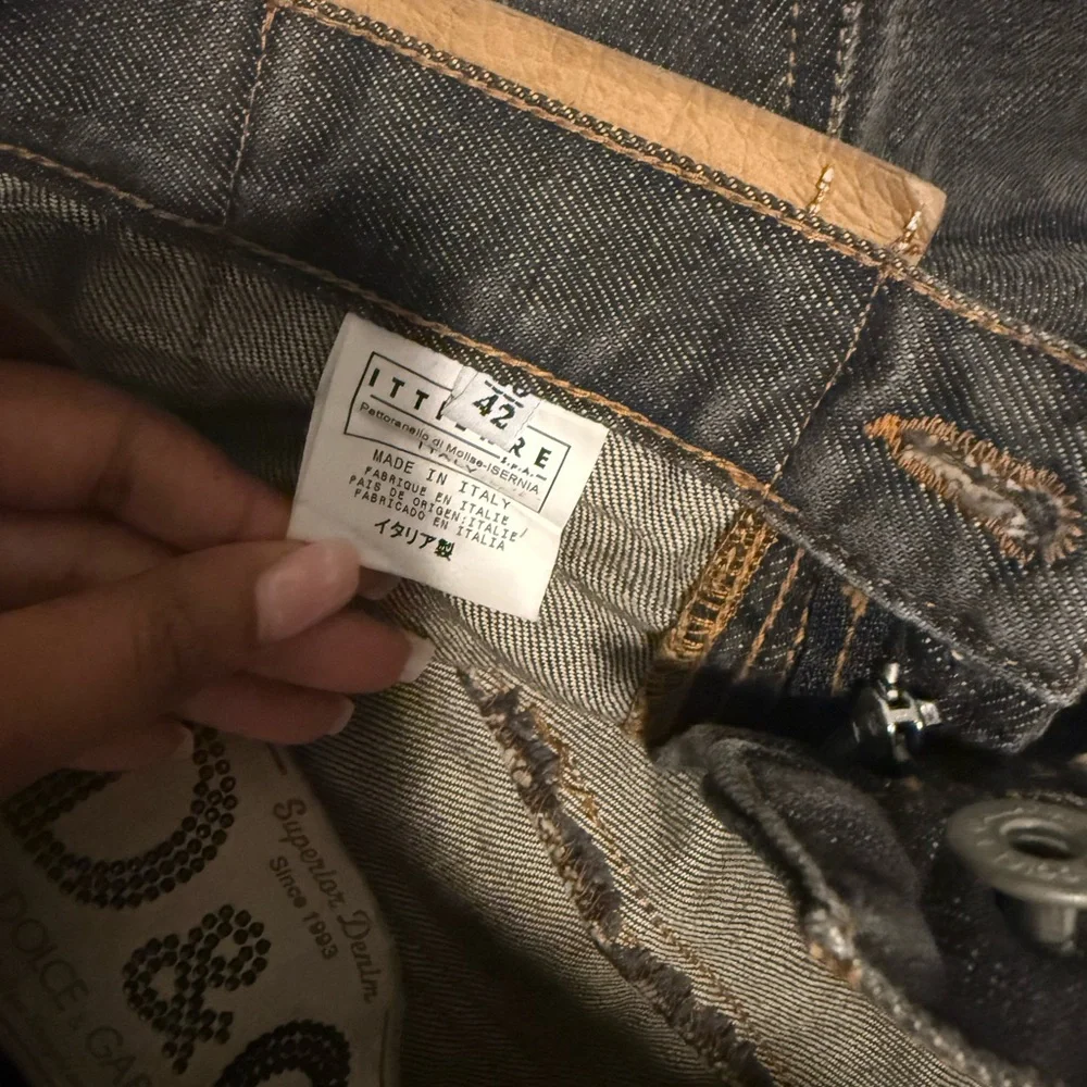 D&G Vintage tag belt mini skirt - Picture 4 of 4